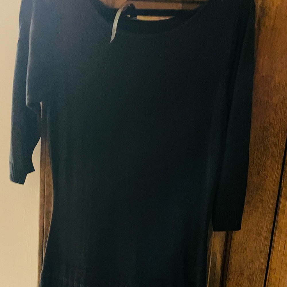 Marc New York (Andrew Marc) Black Sweater Dress (M)